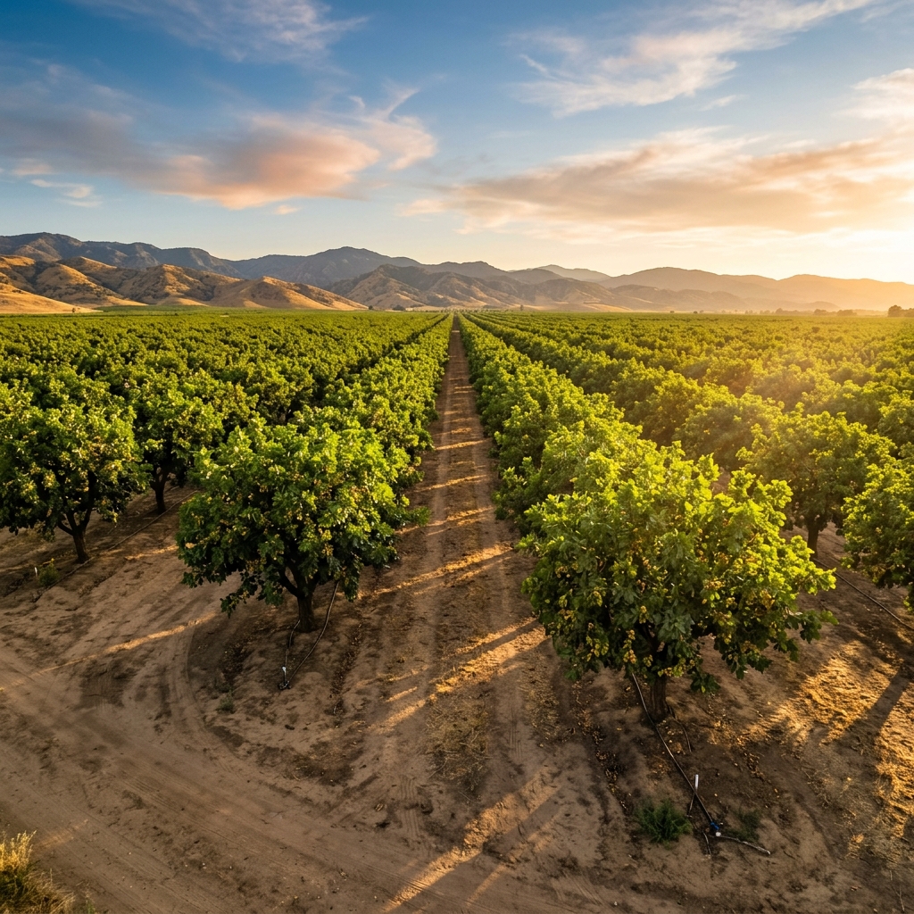 California Pistachio Orchard